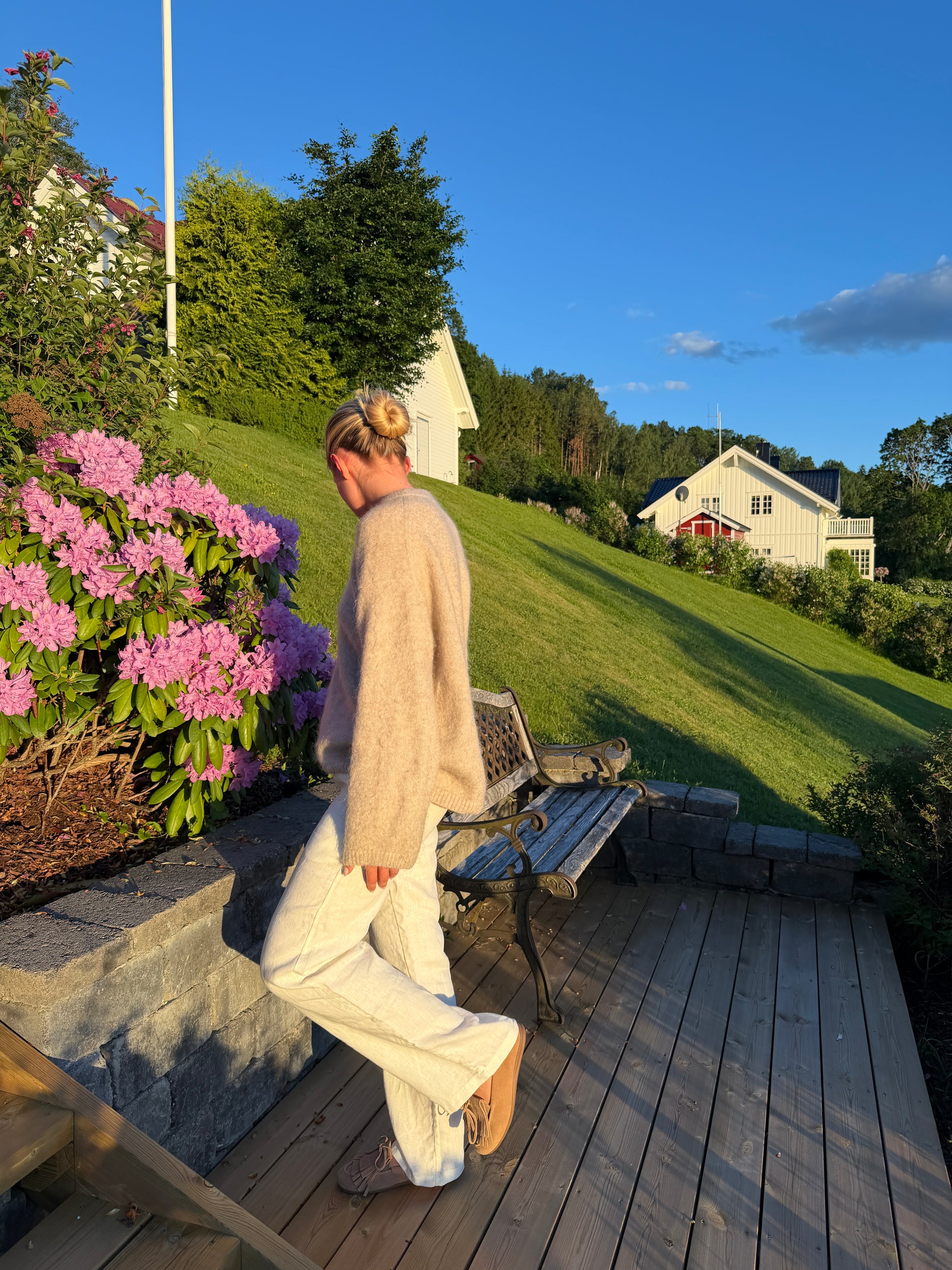 Garda linen pants