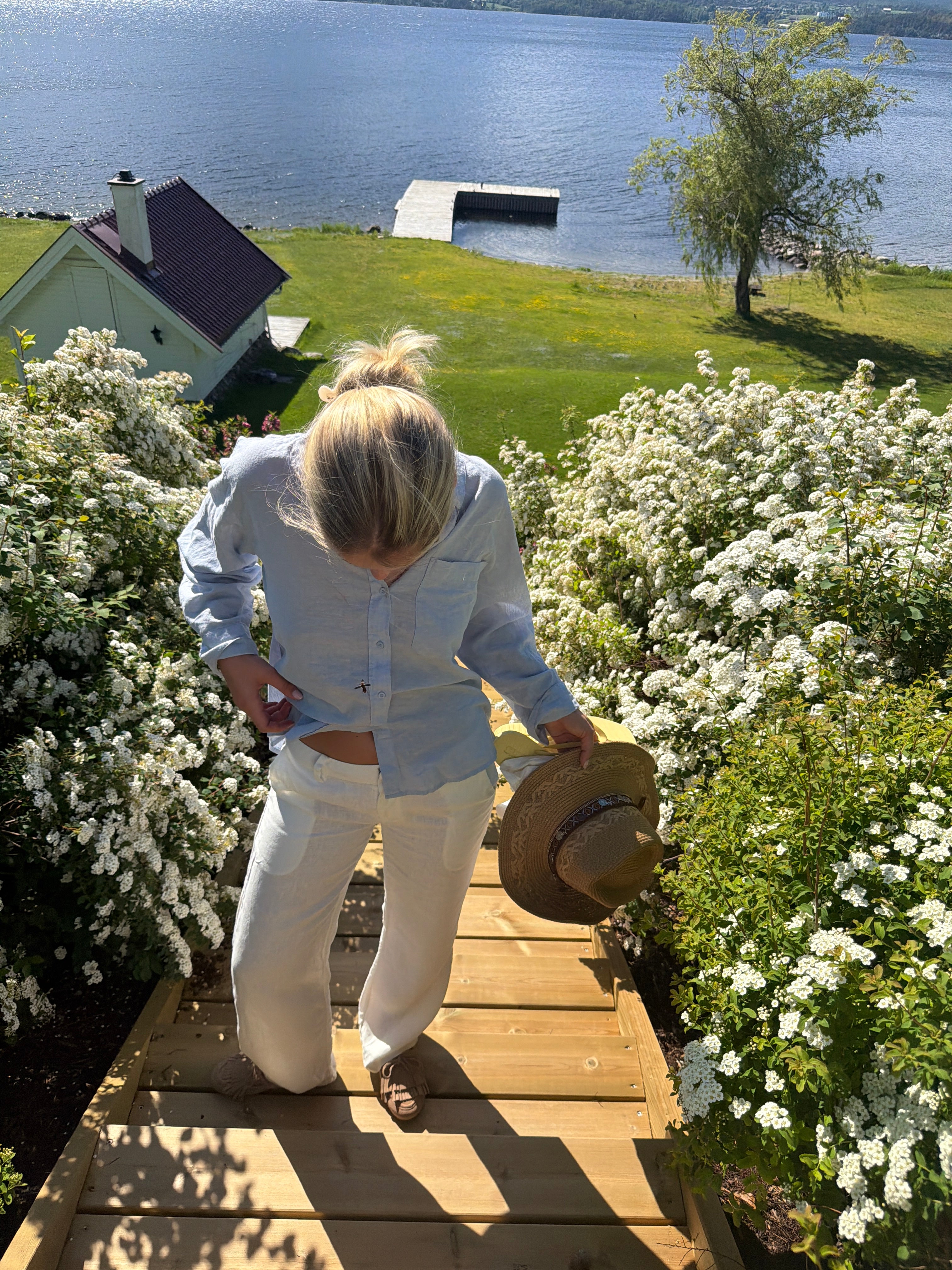 Garda linen pants